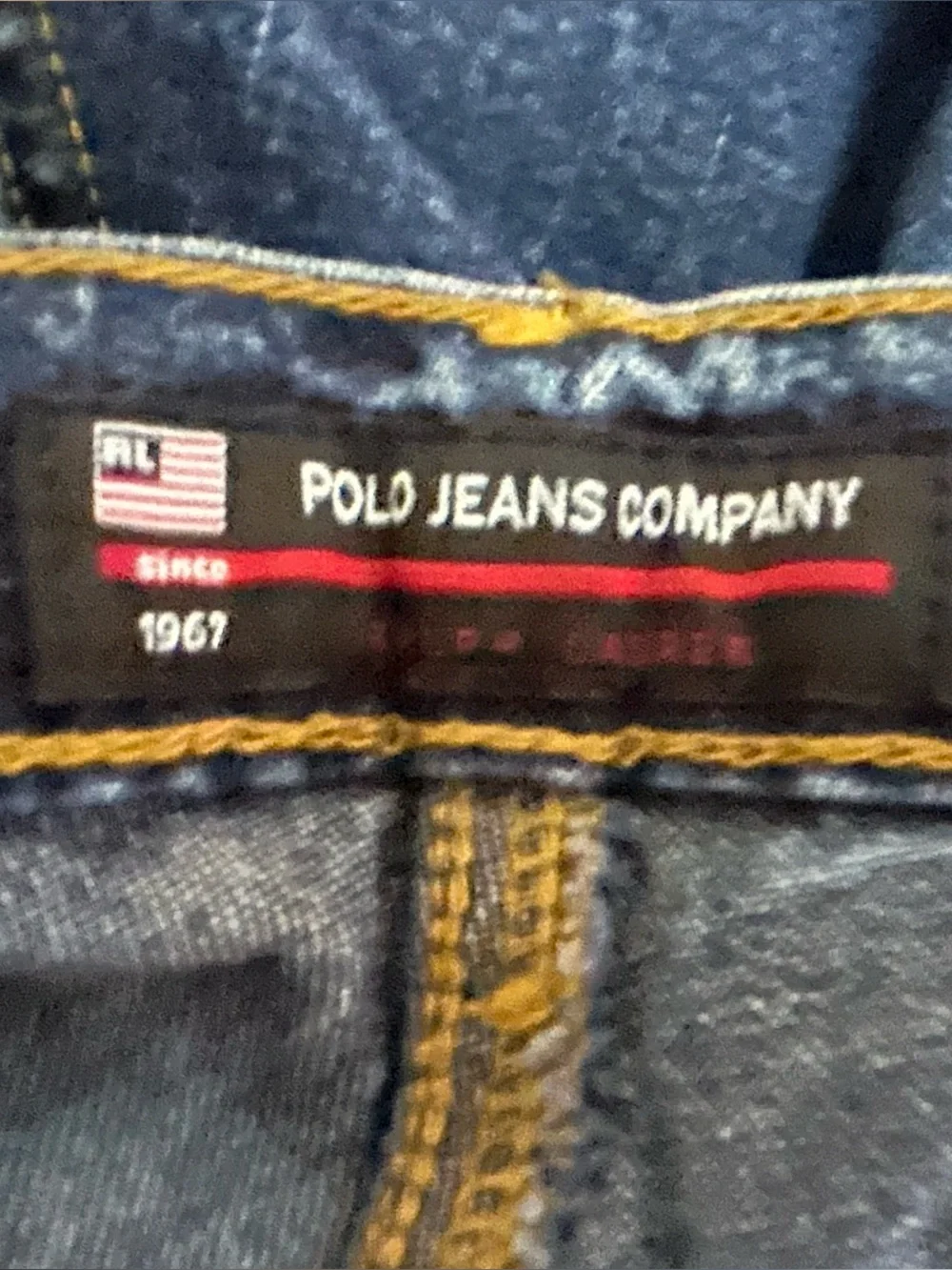 VTG Y2K Polo Ralph Lauren Bungee Cell Phone Cargo Jeans Gorpcore Cyber Utility
